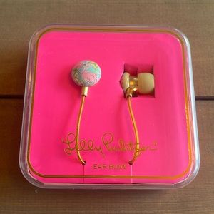 NWT Lilly Pulitzer ear buds